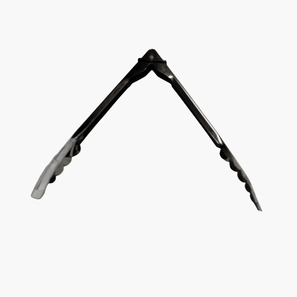 Clam Shell Tongs 11 inches Metal Servers BBQ